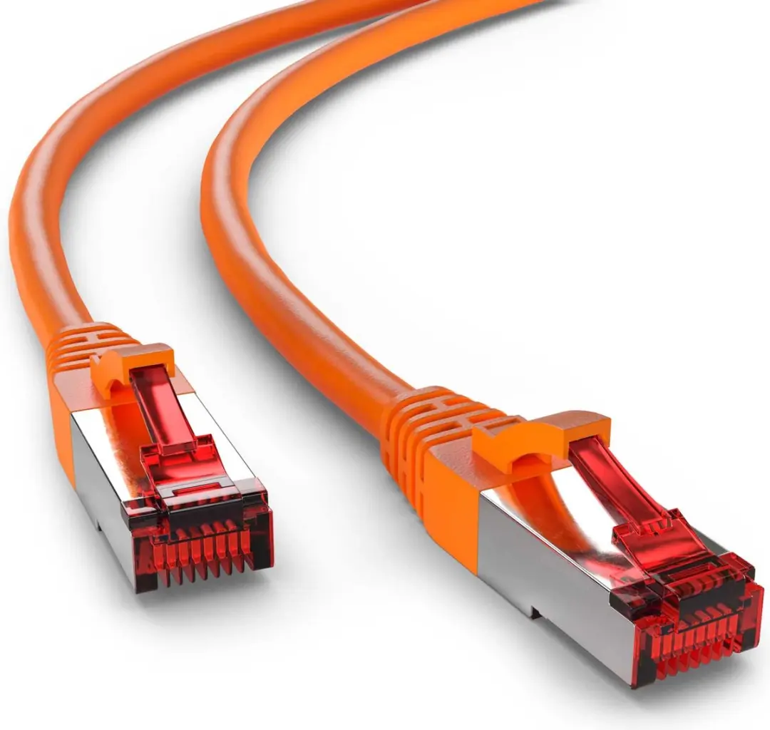 Goobay 111170 Cat 6 UTP-kabel 0,25m - Oranje