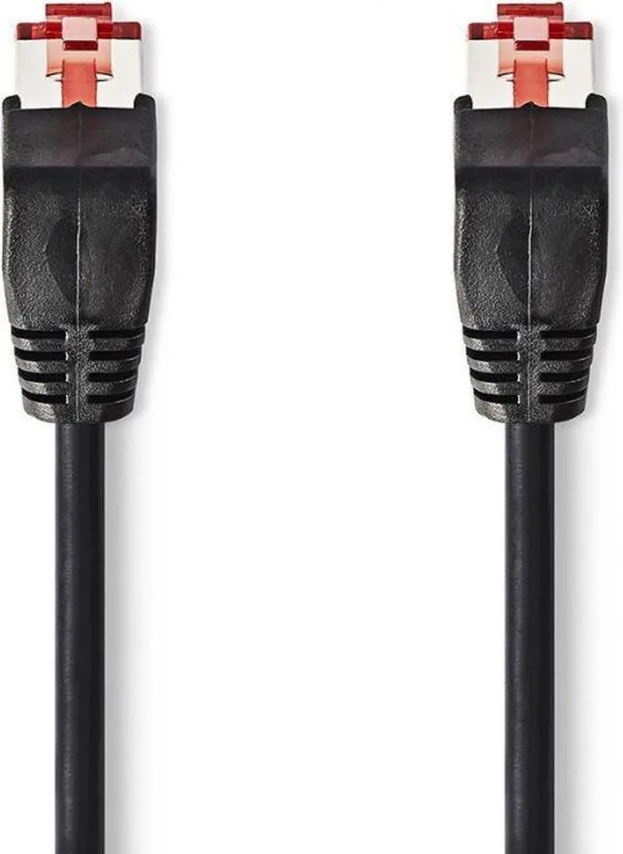 Nedis CAT6 Netwerkkabel 15m - Zwart