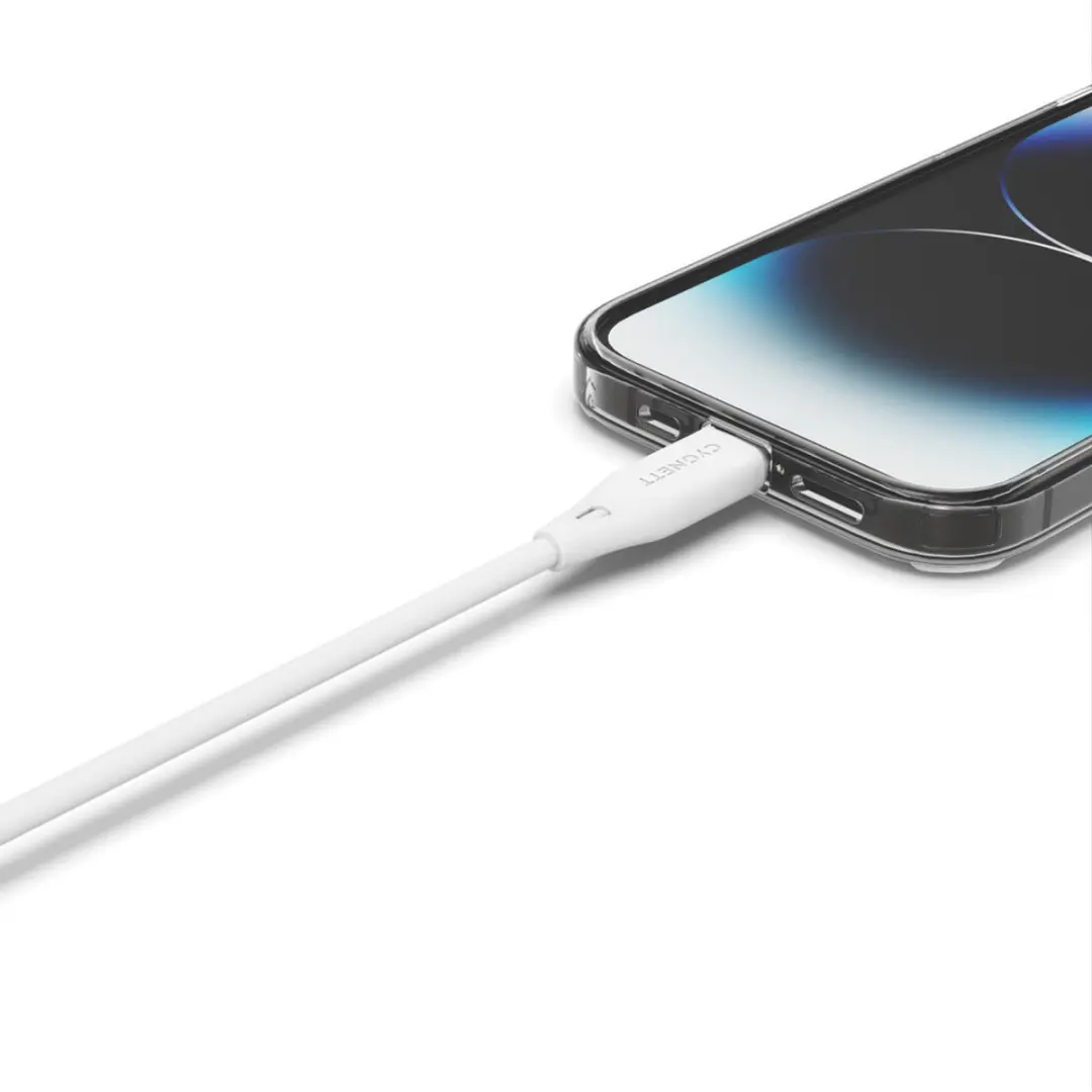 Cygnett USB-C naar Apple Lightning Kabel MFI 1m - Wit