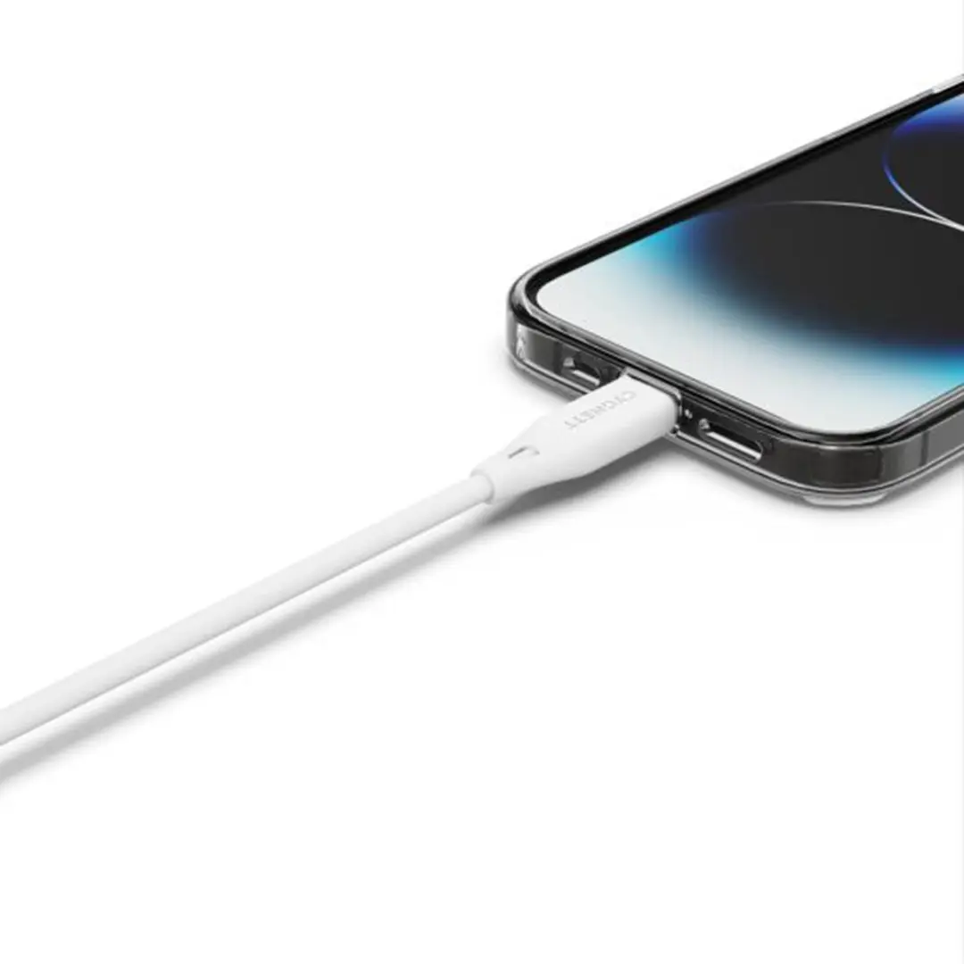Cygnett USB-C naar Apple Lightning Kabel MFI 1m - Wit