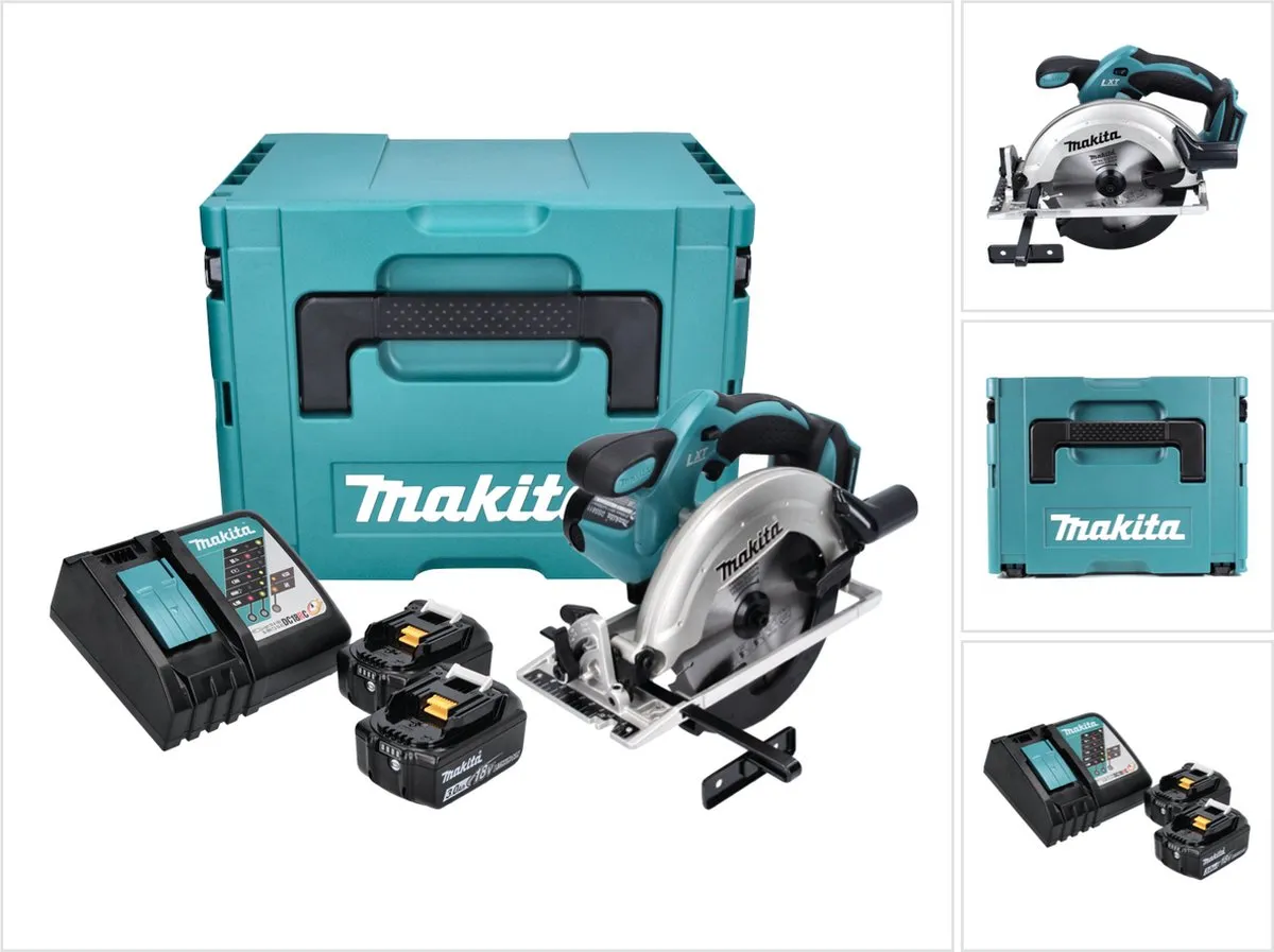 Makita DSS611RFJ Accu-handcirkelzaag 18V 165mm