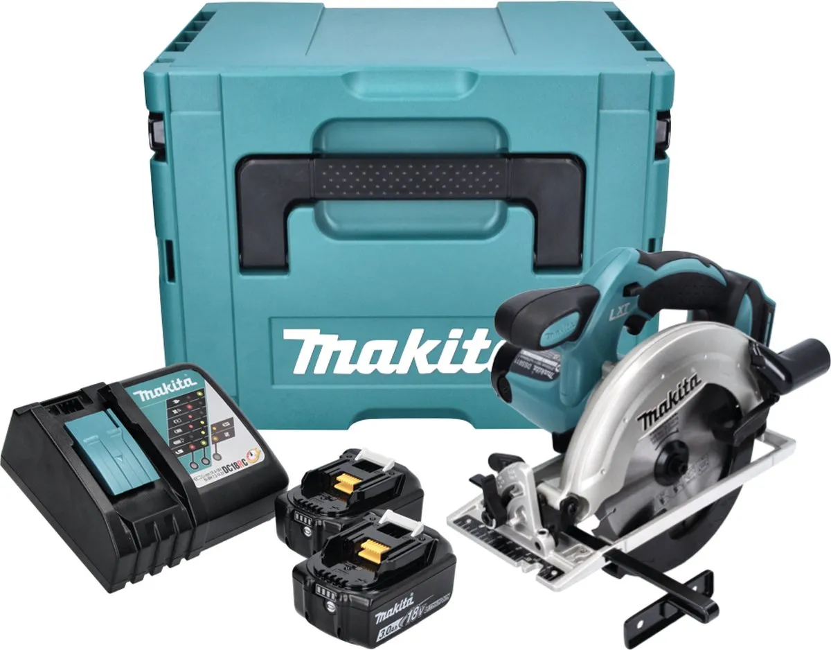 Makita DSS611RFJ Accu-handcirkelzaag 18V 165mm - 2x 3,0Ah + Oplader + Makpac - afbeelding 5 van 5