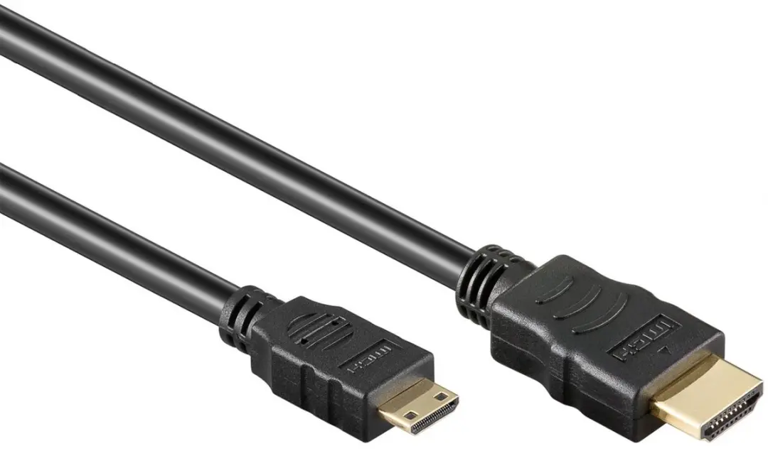 Goobay HDMI naar Mini-HDMI 4K 60Hz Kabel - Zwart