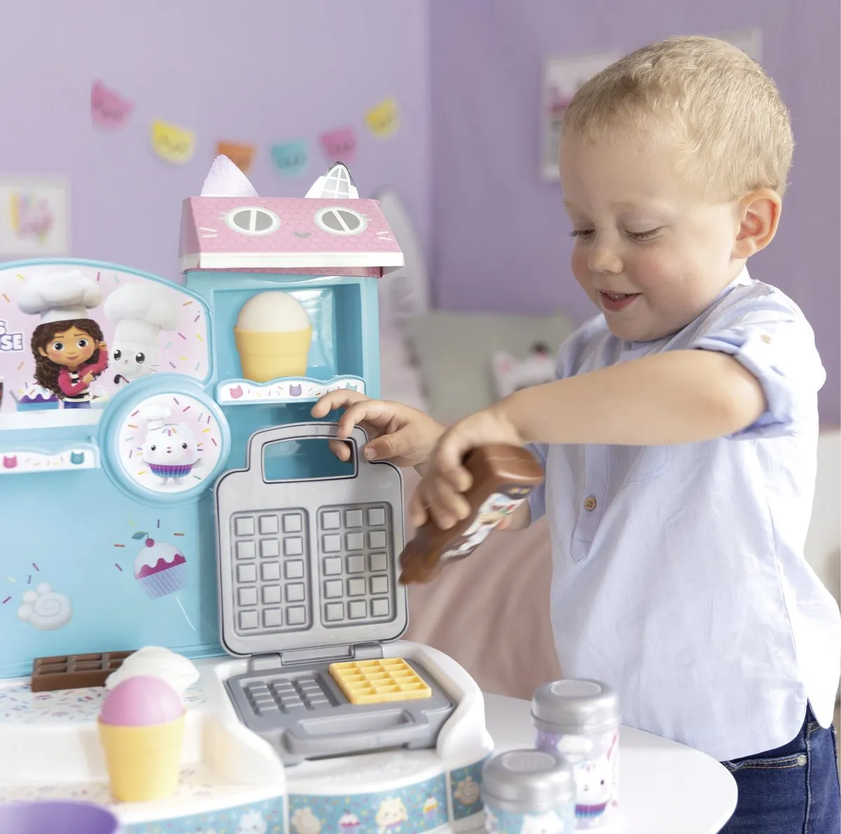 Smoby Gabby’s Dollhouse IJssalon - Roze - 3+ jaar
