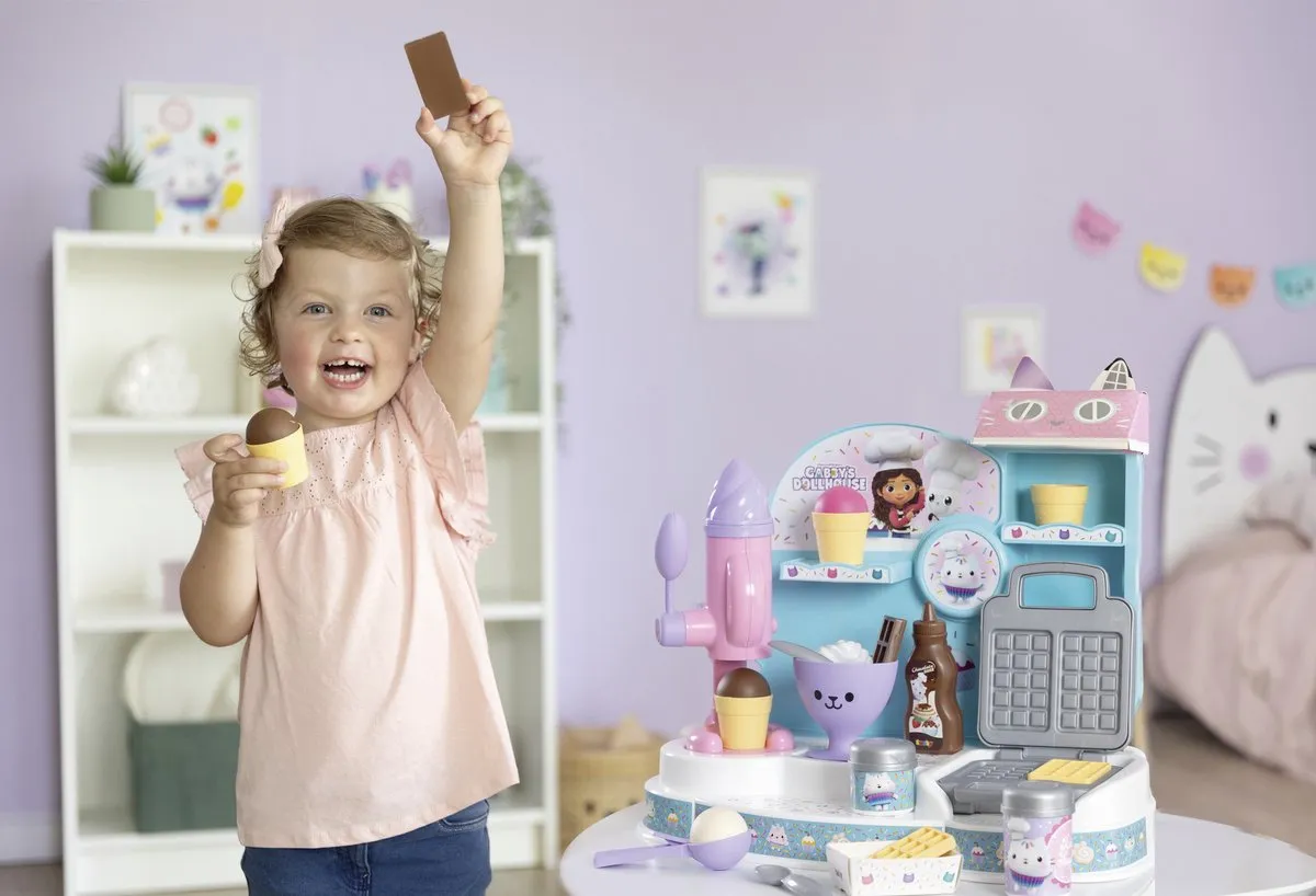Smoby Gabby’s Dollhouse IJssalon - Roze - 3+ jaar - afbeelding 6 van 6