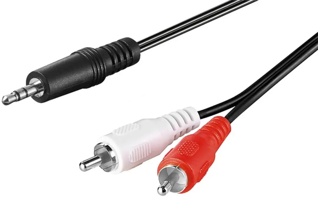 Goobay 3,5mm Jack naar 2x Tulp Audiokabel