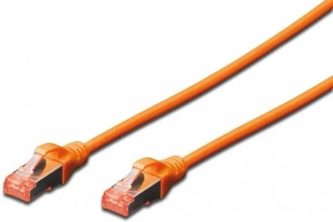 Digitus DK-1644-010/OR Netwerkkabel CAT 6 S/FTP 1m - Oranje