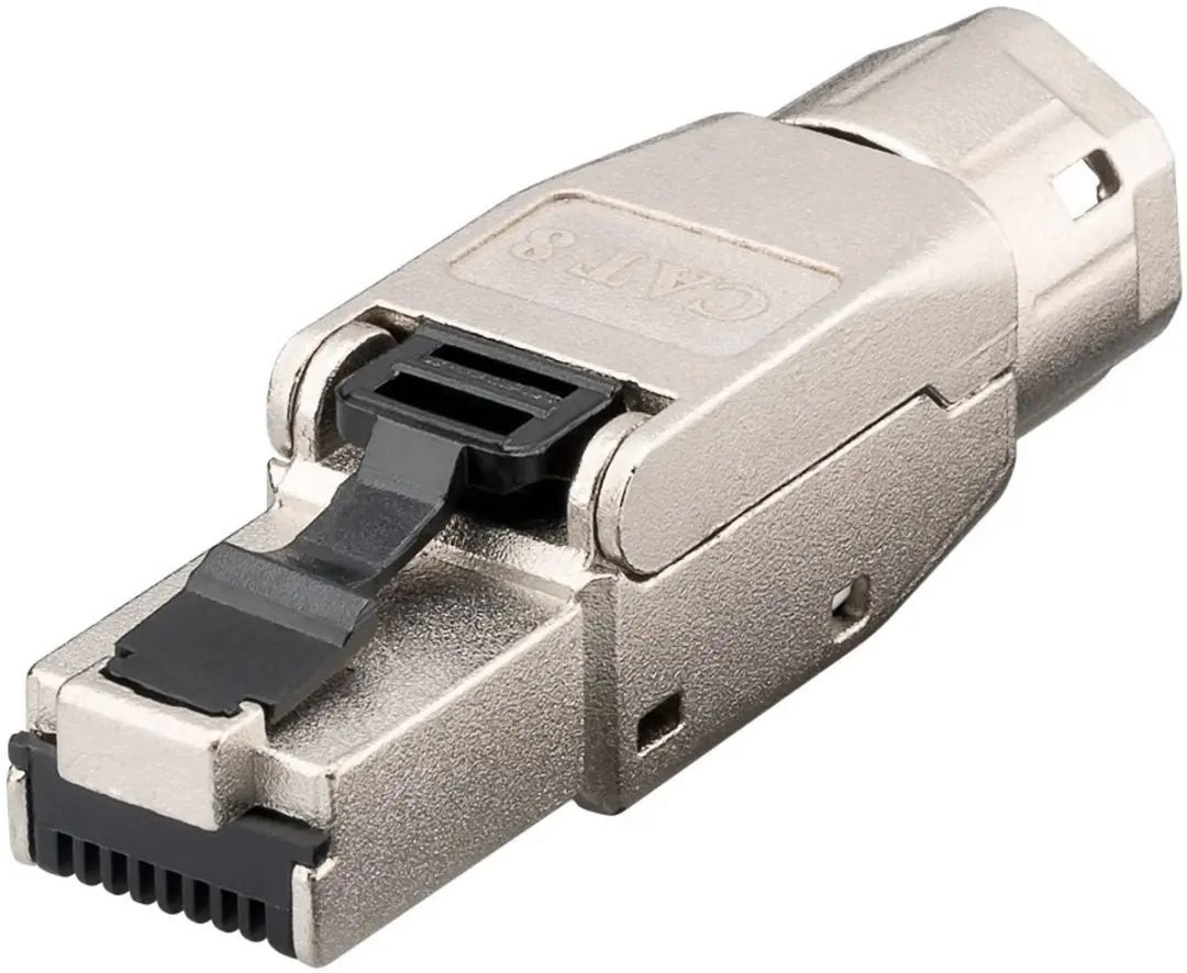 Goobay CAT 8.1 STP RJ45-connector - Metaal
