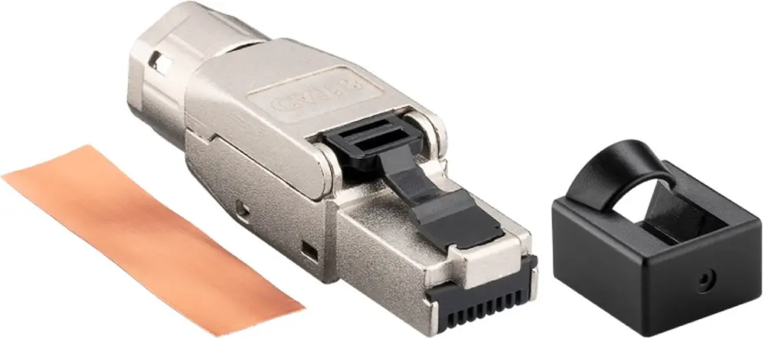 Goobay CAT 8.1 STP RJ45-connector - Metaal