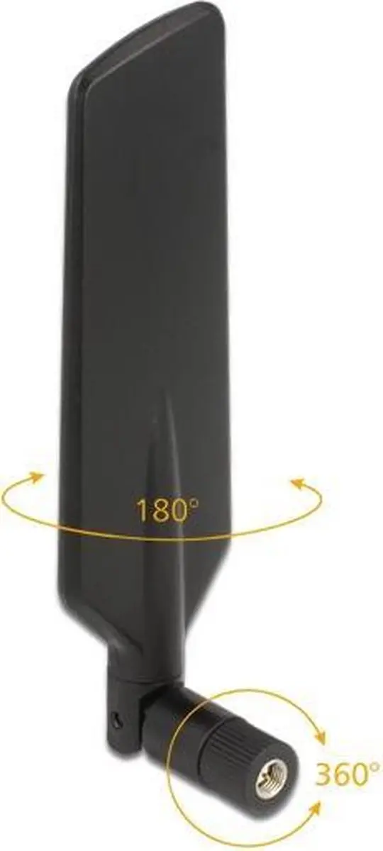 Delock LTE/WiFi 5 Antenne SMA - 1-4 dBi - Zwart