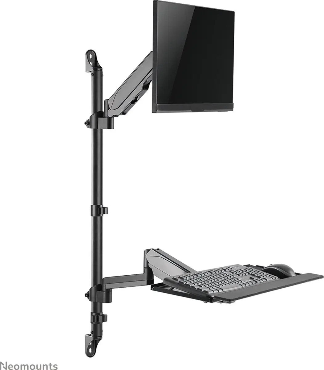 Neomounts WL90-325BL1 Zit-sta Wandbeugel 17-32" - Gasveer - Zwart