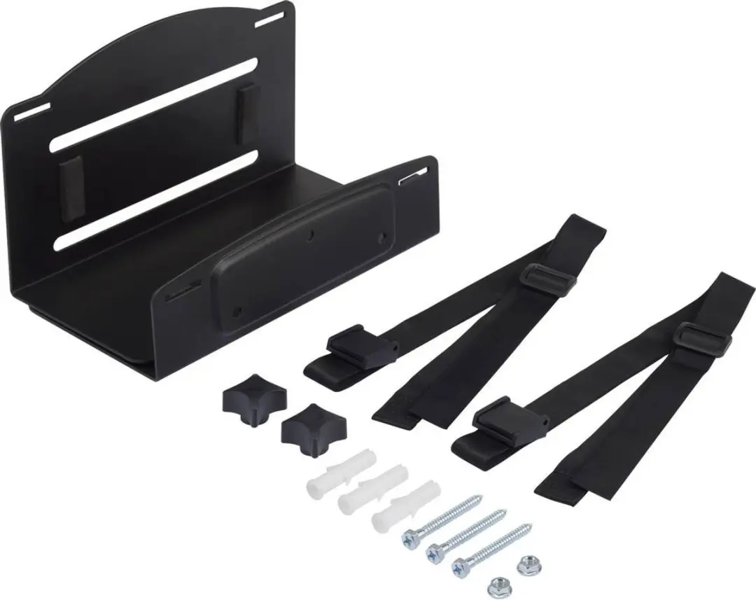 SpeaKa Professional CPB-2 SP-7571908 PC-houder Wand - 10 kg - Zwart