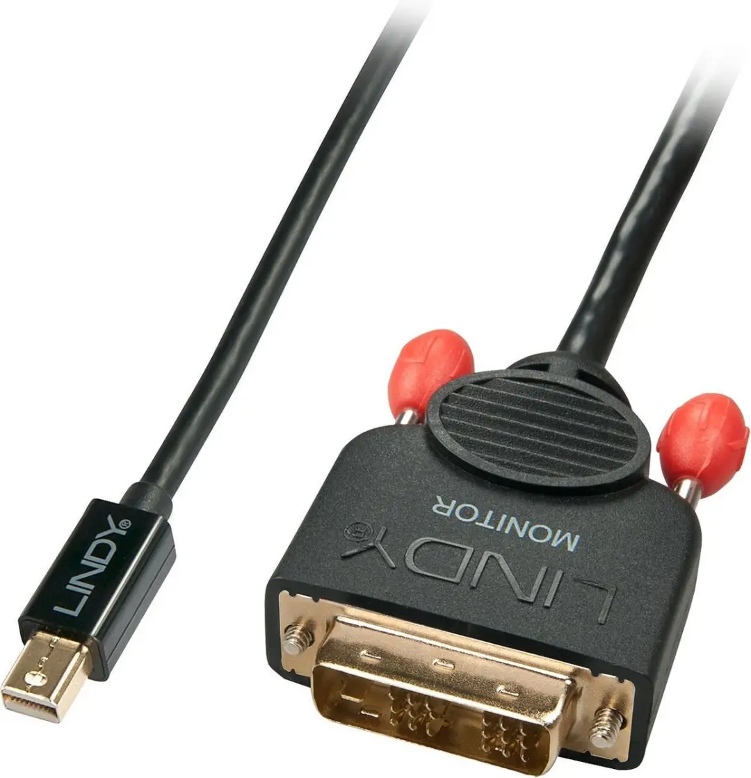 Lindy 41953 Mini DisplayPort naar DVI-D Adapterkabel