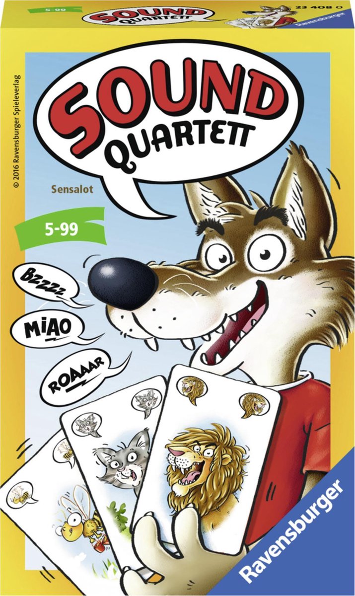 Ravensburger Sound quartett - pocketspel