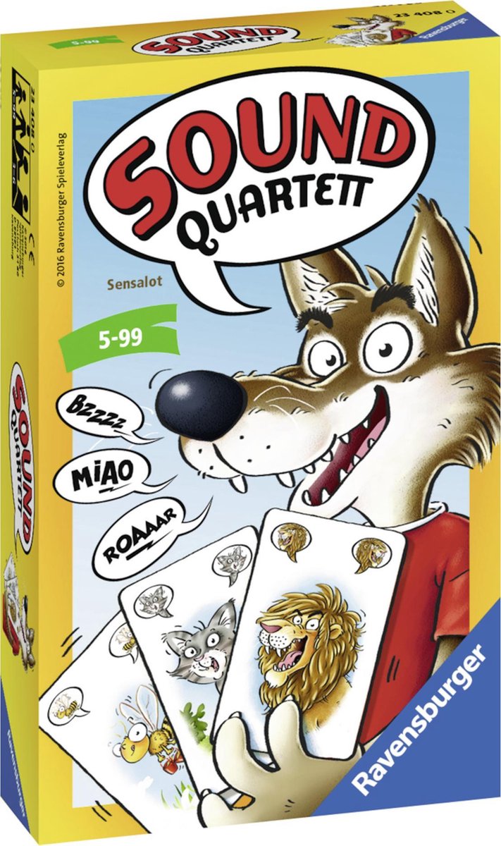 Ravensburger Sound quartett - pocketspel