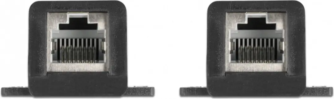 Delock RJ45 FPC Window Feed-Through 30cm - Zwart