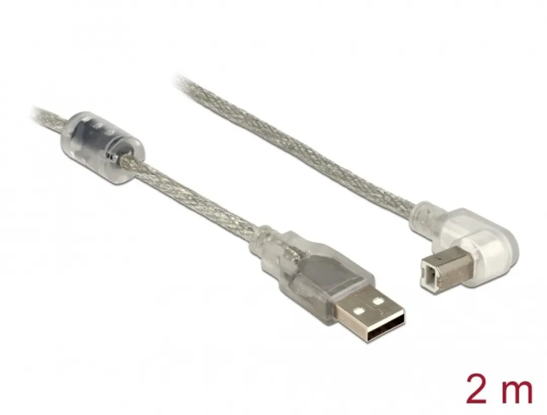 Delock USB 2.0 Kabel A-male naar B-male 2m