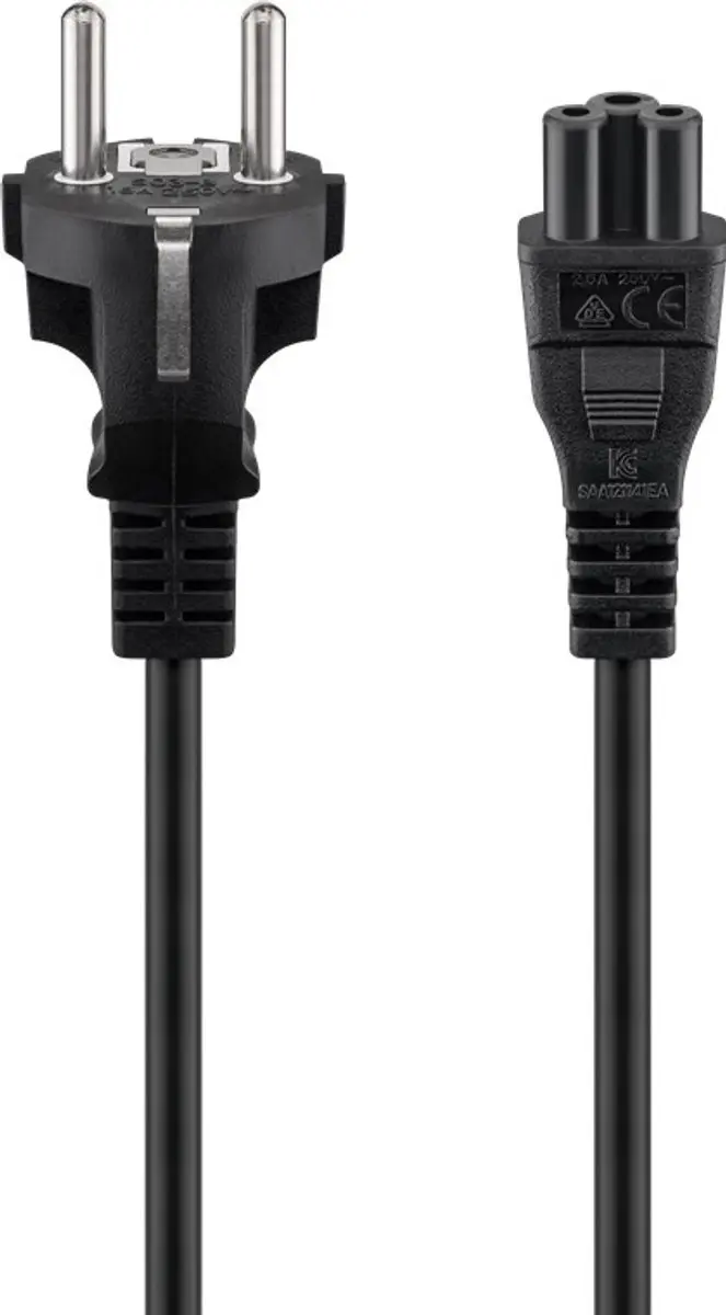 Goobay C5 Voedingskabel 3x0,75mm² 1m - 10 Stuks