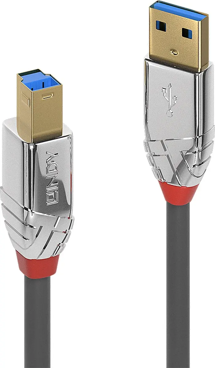Lindy 36664 USB 3.2 Gen1 Kabel USB-A naar USB-B 5m