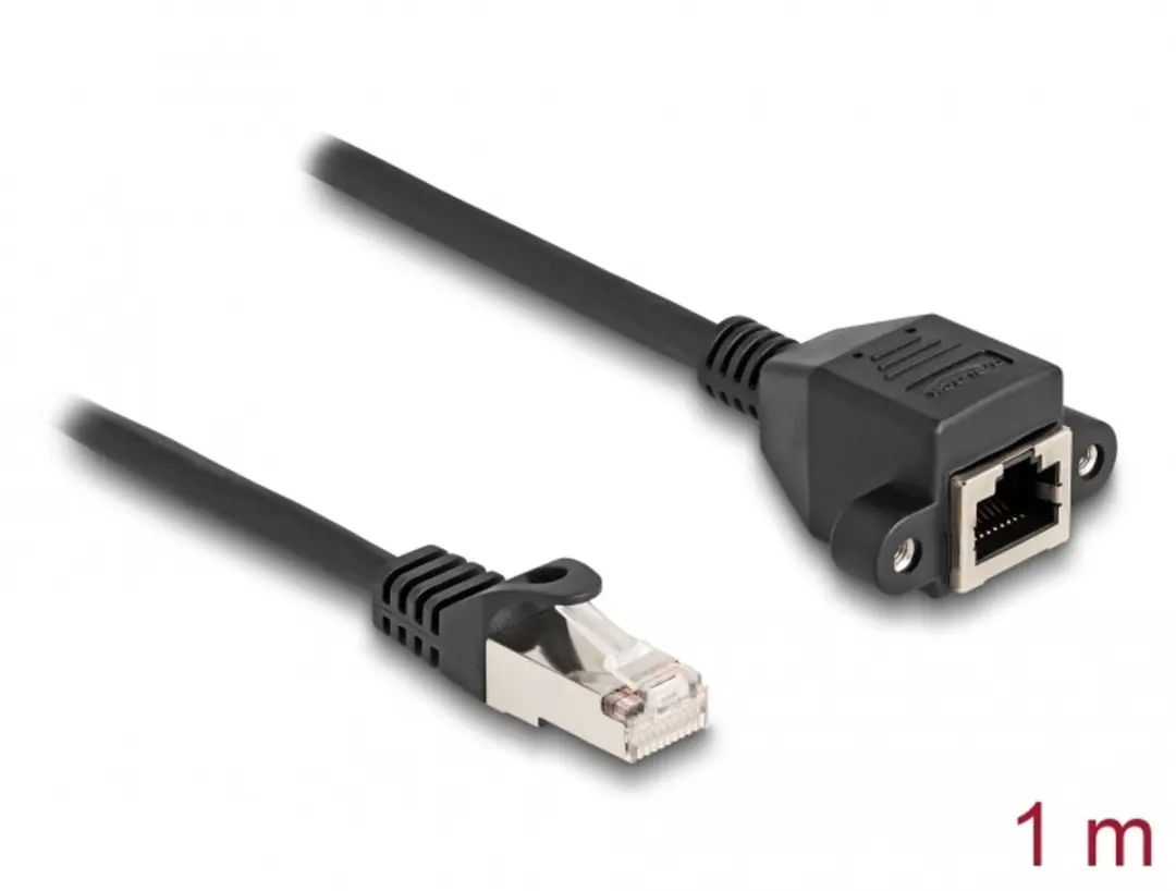 Delock RJ50 Kabel M/F S/FTP 1m