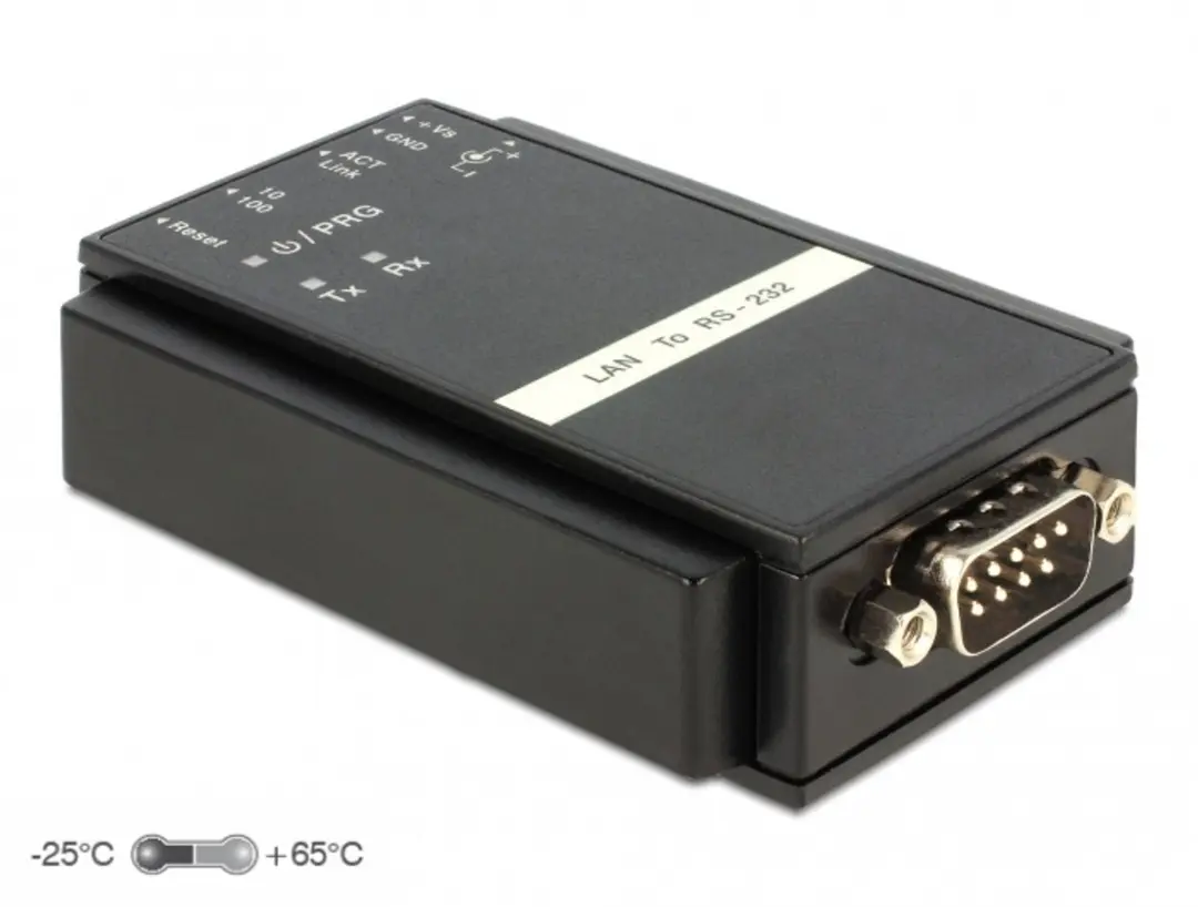 Delock Ethernet naar RS-232 Converter 62504