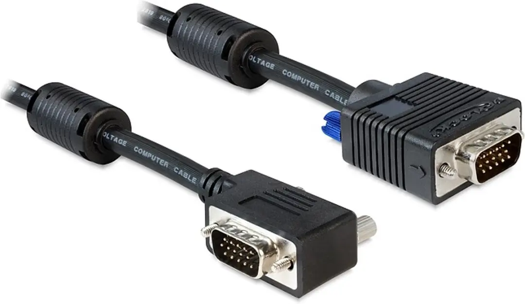 Delock VGA Kabel 90° Rechts
