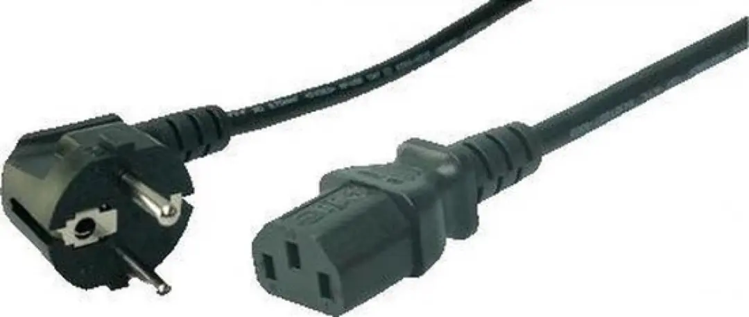 Logilink Stroomkabel Schuko-C13 3M - Zwart