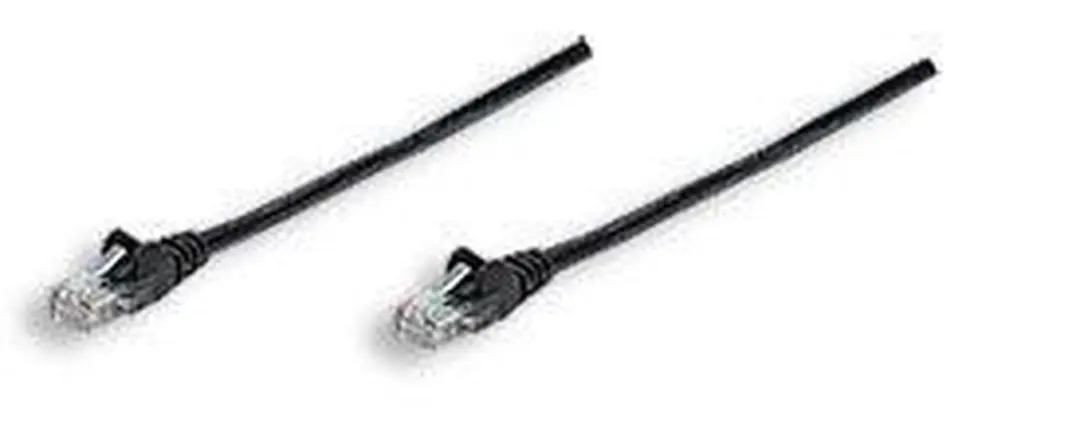 Intellinet 338387 Netwerkkabel CAT5e U/UTP 1.5m - Zwart