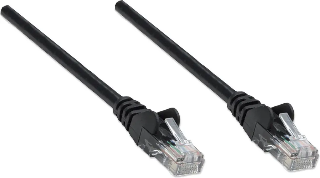 Intellinet 338387 Netwerkkabel CAT5e U/UTP 1.5m - Zwart