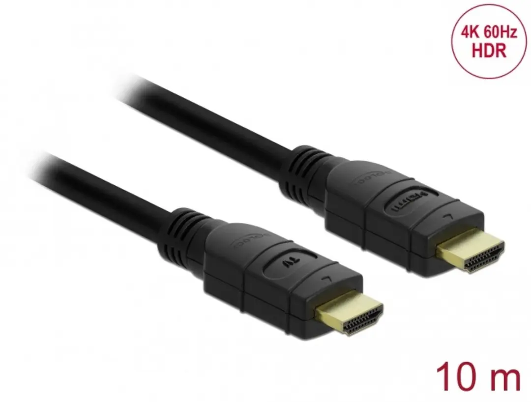 Delock Actieve HDMI Kabel 2.0 4K60Hz HDR - 10m