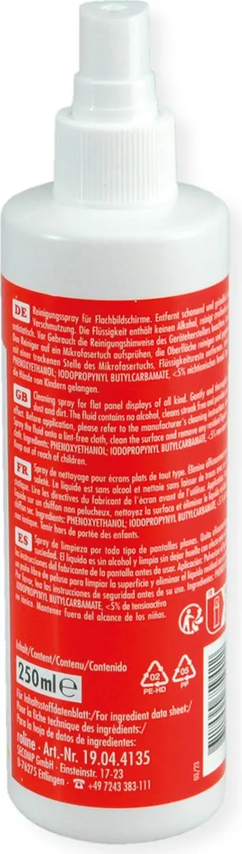 Roline TFT Beeldschermreiniger 250ml