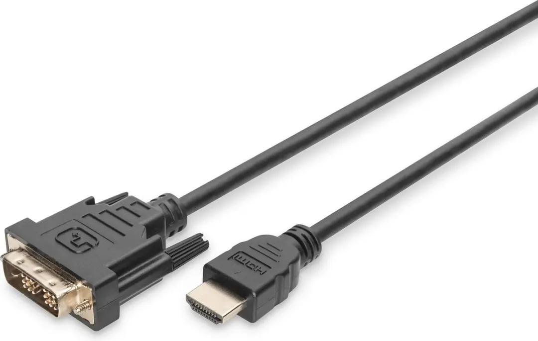 Digitus DB-330300-020-S HDMI naar DVI Adapterkabel 2m