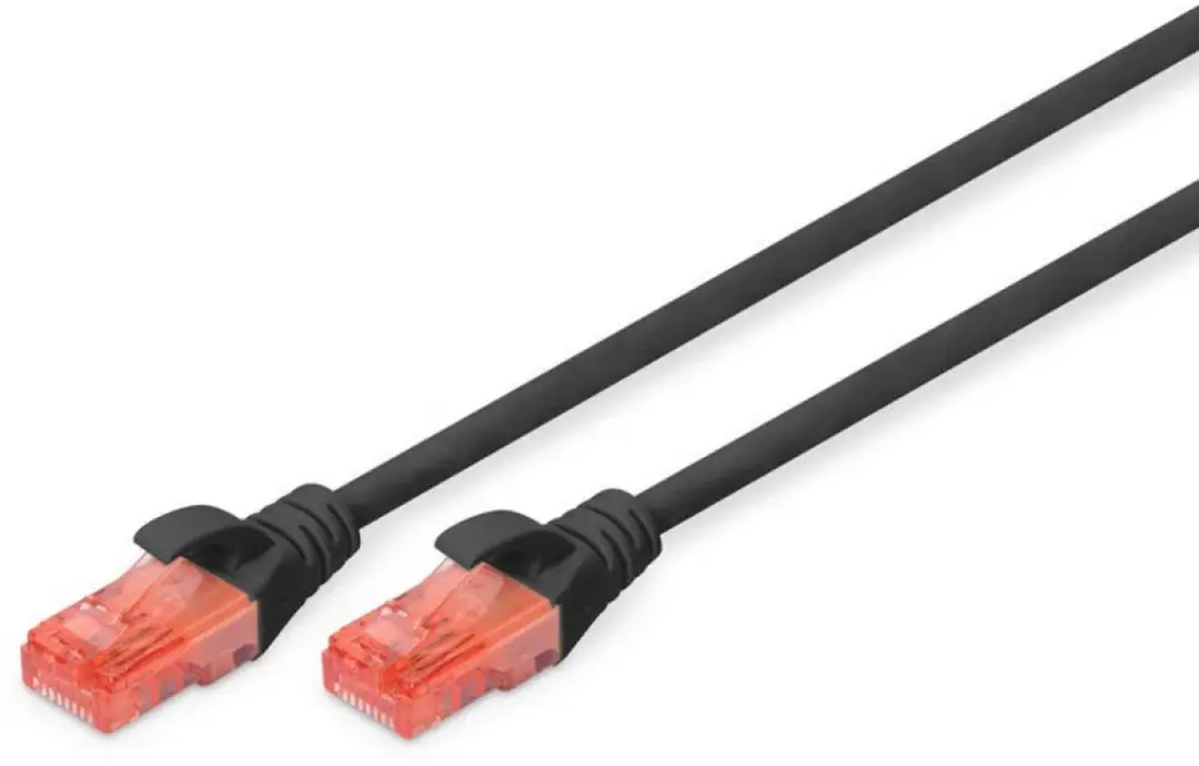 Digitus CAT 6 U-UTP Netwerkkabel 0,5m - Zwart