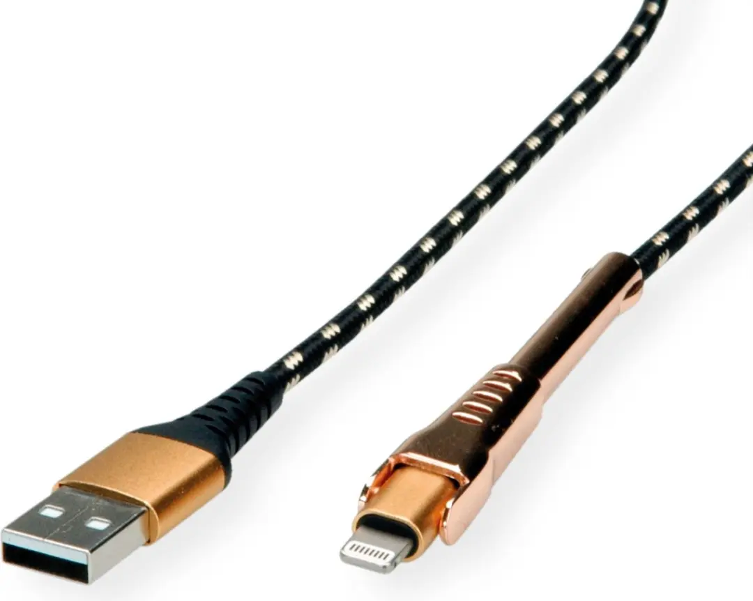 Roline GOLD 8pin naar USB 2.0 Kabel 1m