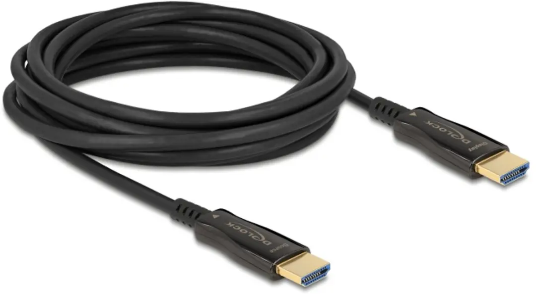 Delock HDMI 8K 60Hz Actieve Kabel 5m - Zwart