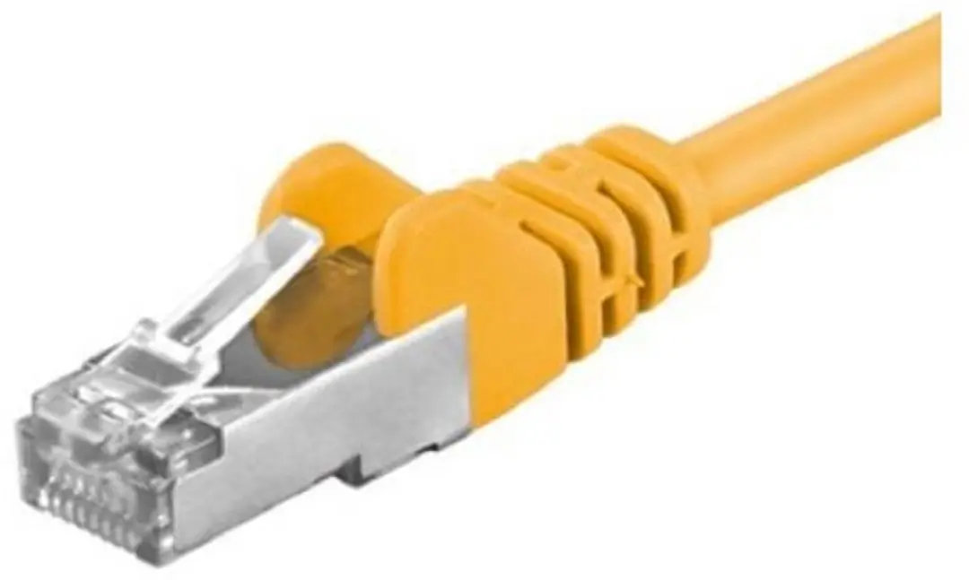 Goobay CAT5e FTP Patchkabel 1,5m Geel