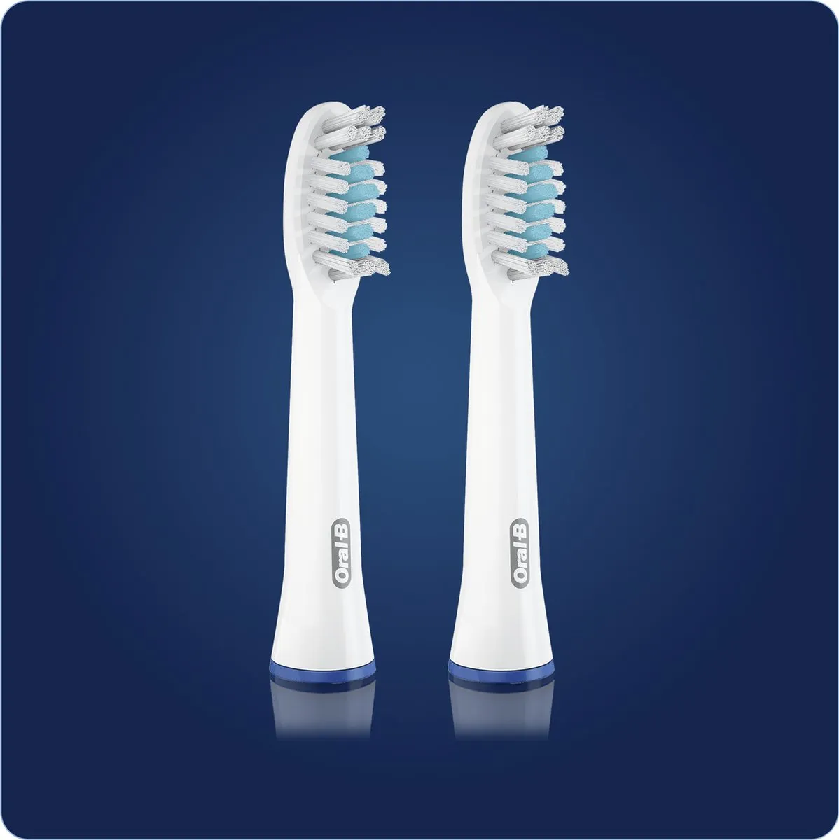 Oral-B Pulsonic Sensitive Opzetborstels 2 Stuks - Zwart