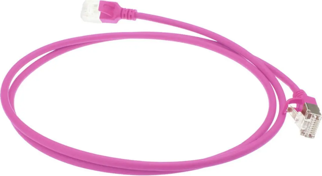 ACT Roze LSZH U/FTP CAT6A Patchkabel 10m - Snagless RJ45