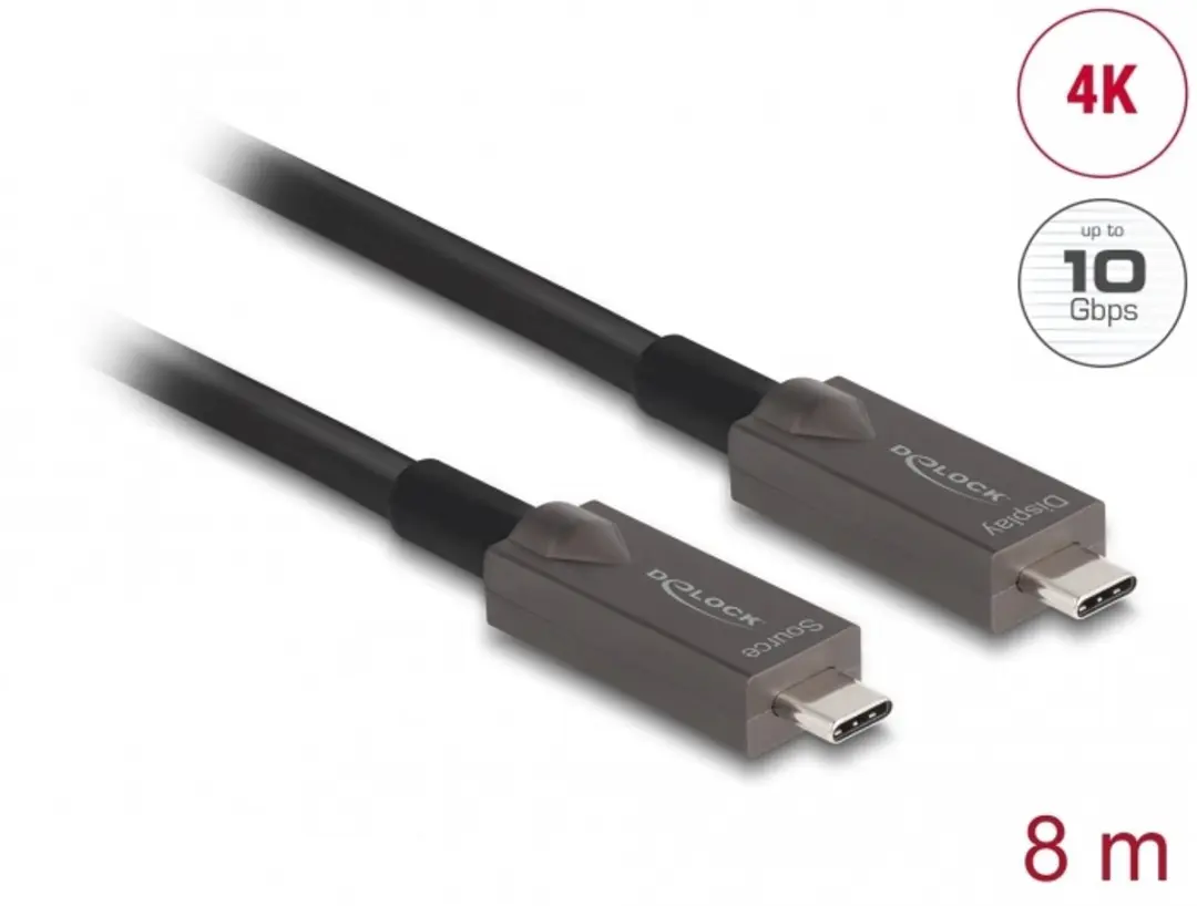 Delock Active Optical USB-C Kabel 8m