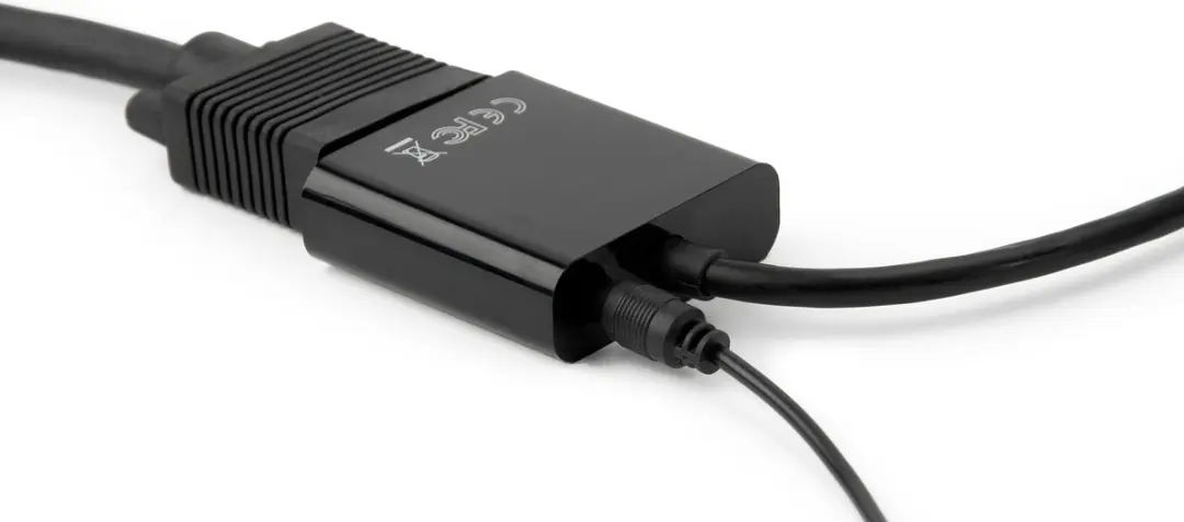 Scanpart VGA naar HDMI Adapter 4K@60Hz - Zwart
