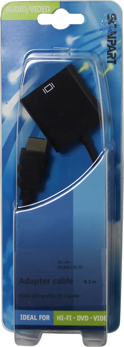 Scanpart VGA naar HDMI Adapter 4K@60Hz