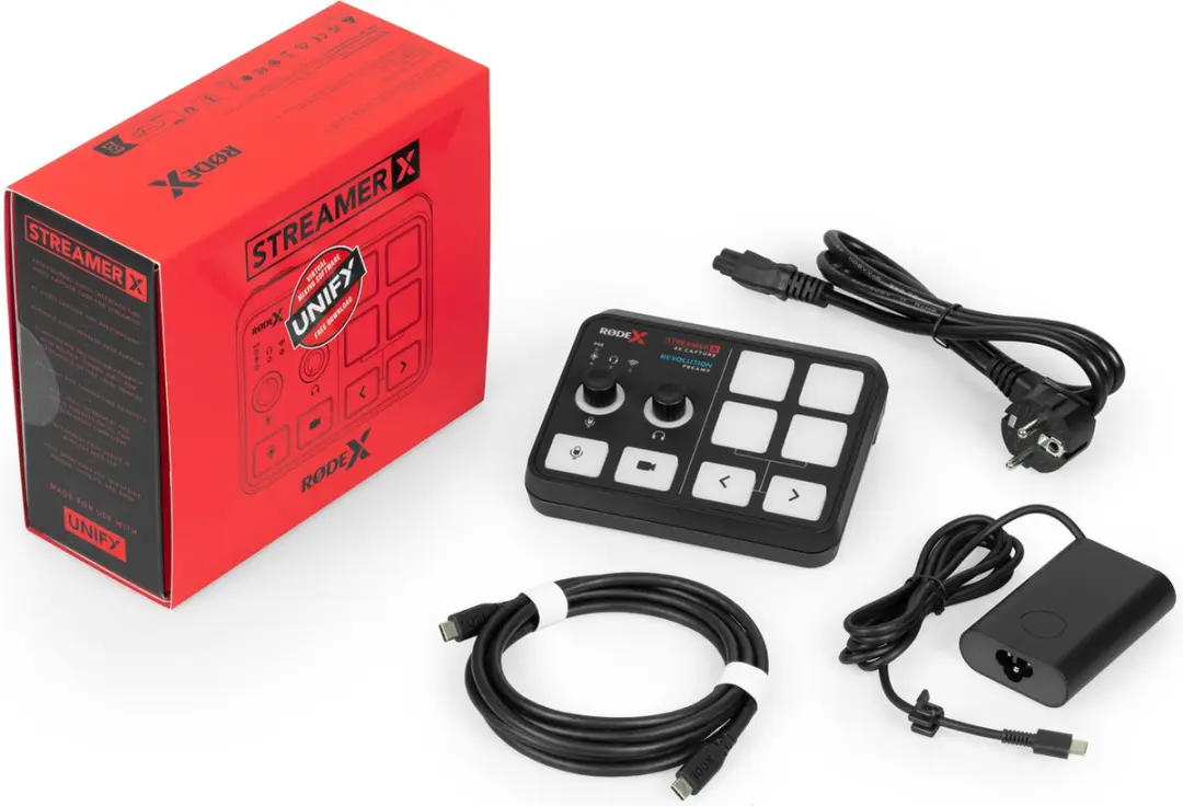RODE STREAMER X PCM0017677-000 Audio/Video Mixer - Aangepast