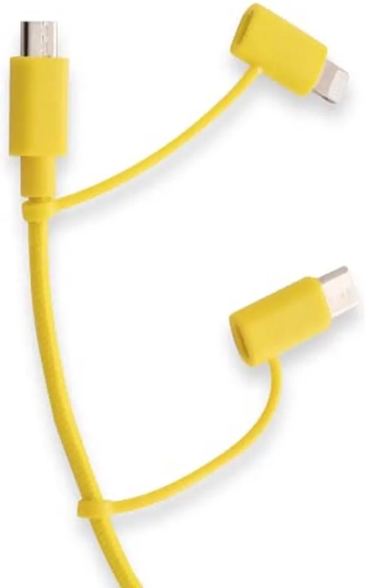 Celly PT-USB003Y1 USB-kabel - Geel
