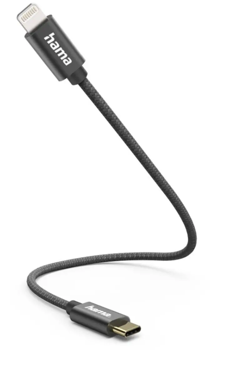 Hama USB-C naar Lightning Kabel 0,2m