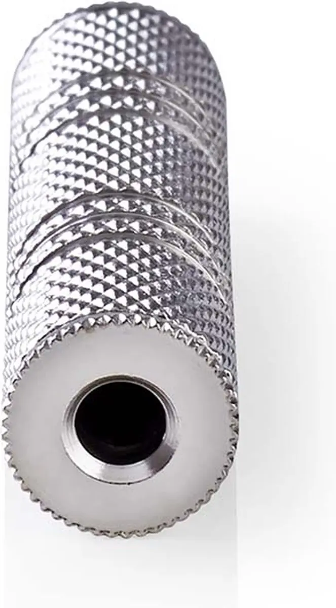 Nedis 3,5mm Stereo-Audioadapter - Vernikkeld Metaal - Zilver