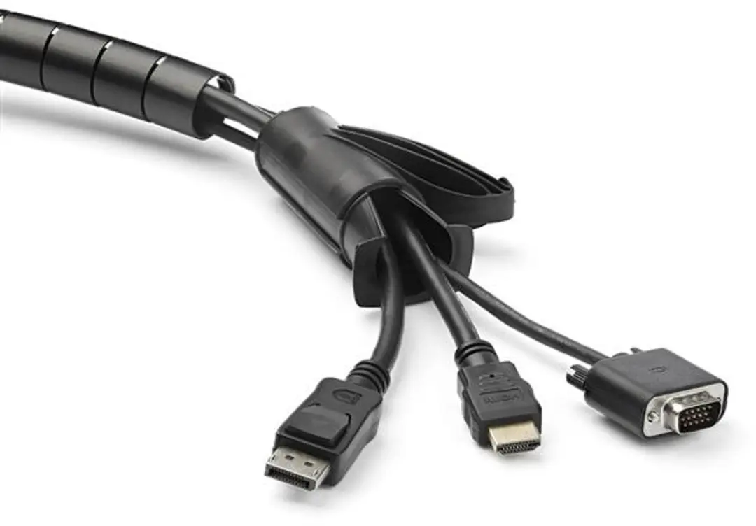 Startech Kabelgoot Spiraal 25mm 1,5m - Zwart