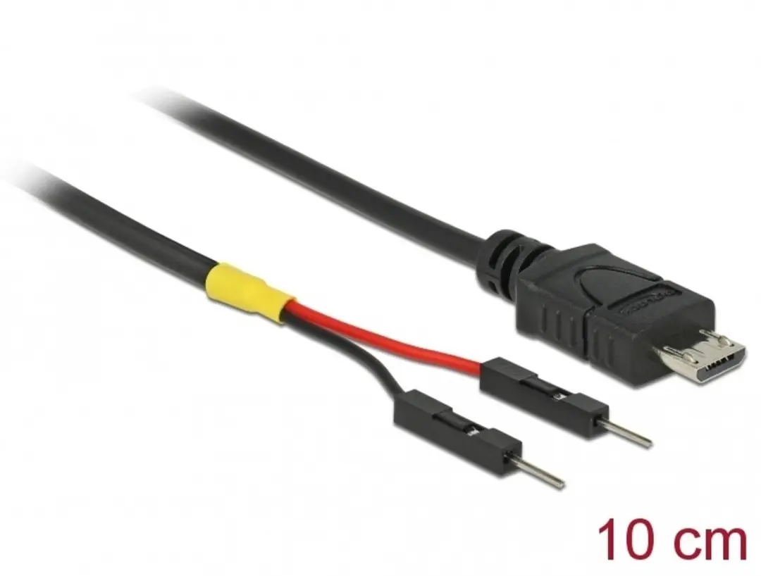 Delock USB Micro-B naar 2x Pinheader Kabel 10cm