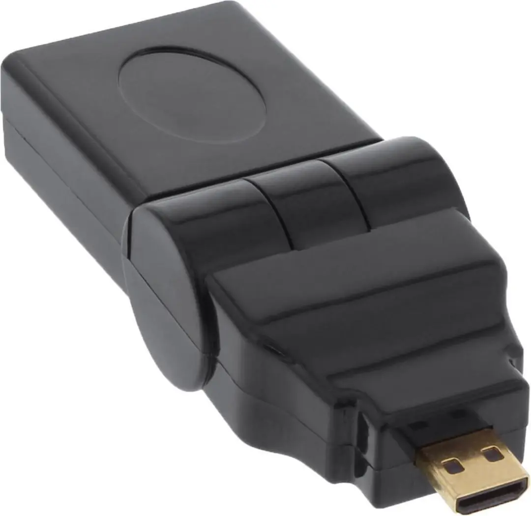 InLine Micro HDMI naar HDMI Adapter 1.4