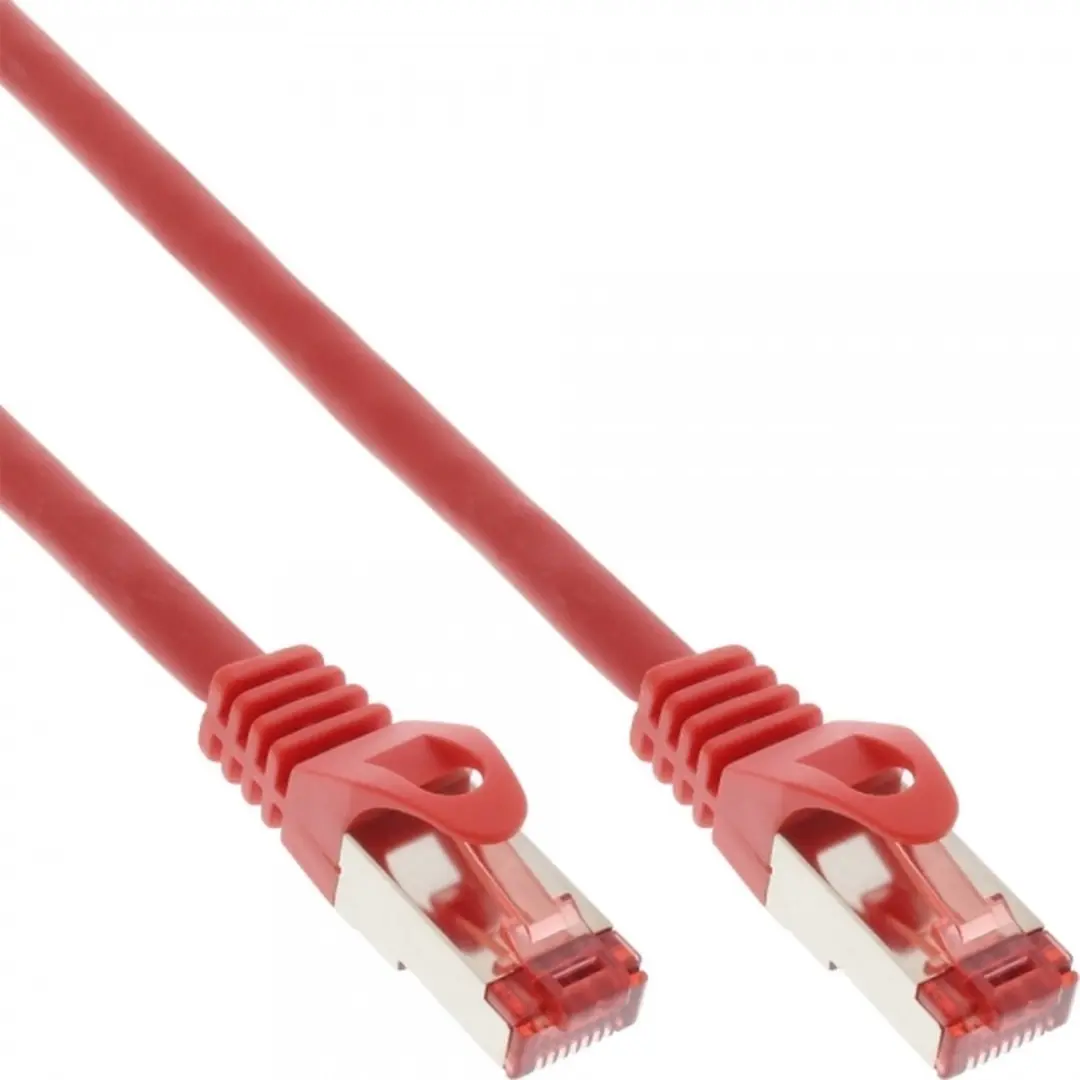 InLine Patchkabel S/FTP Cat.6 0,5m - Rood