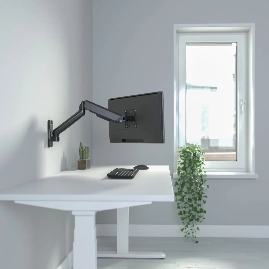 Deltaco ARM-0360 Monitorarm Muurbeugel 17-32" - 9kg - Zwart